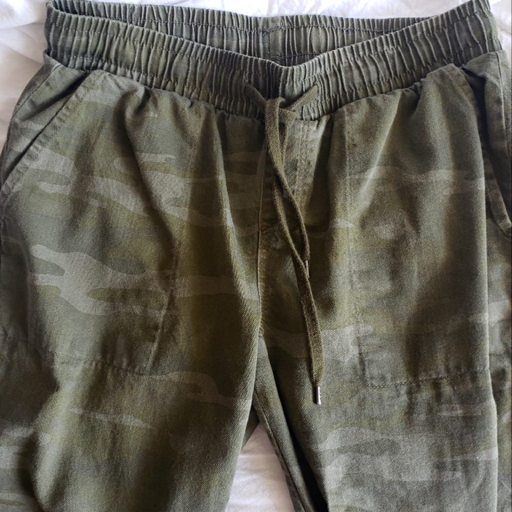 Camo Cotton Joggers